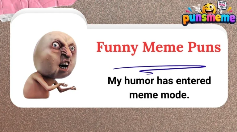 Funny Meme Puns