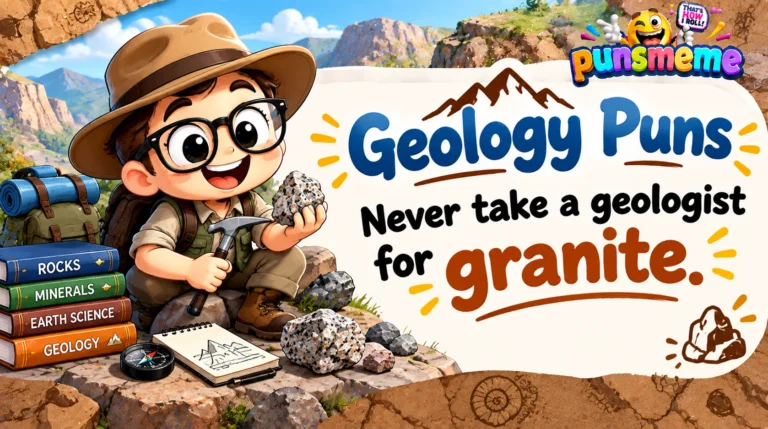 Geology Puns