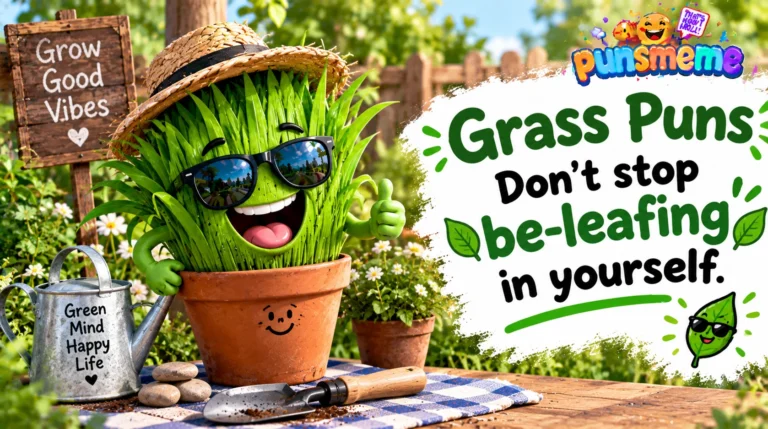 Grass Puns