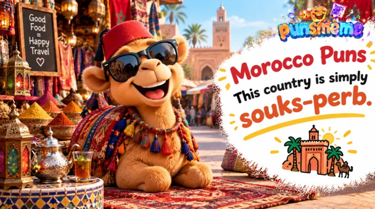 Morocco Puns