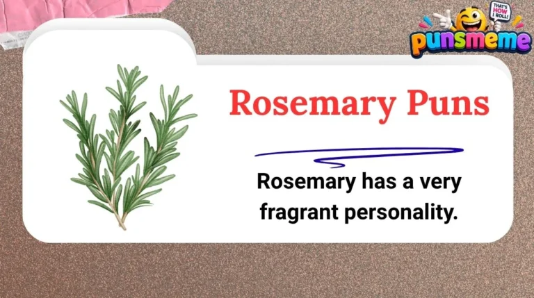 Rosemary Puns