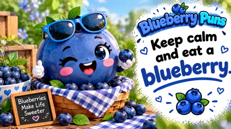 Blueberry Puns