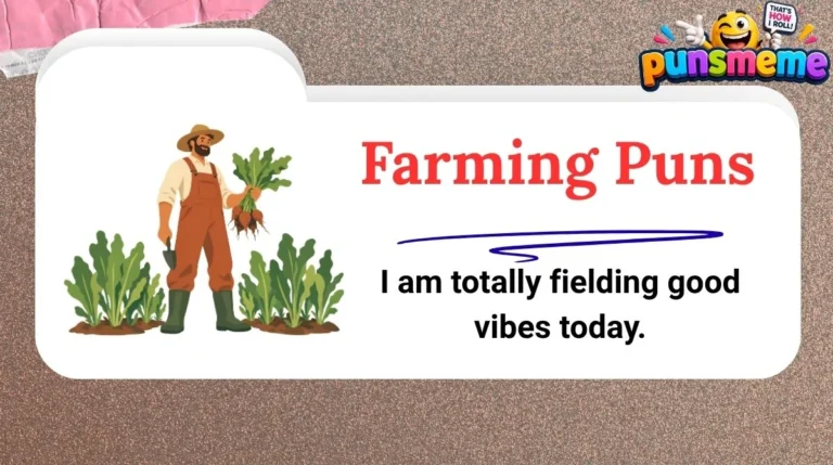 Farming Puns