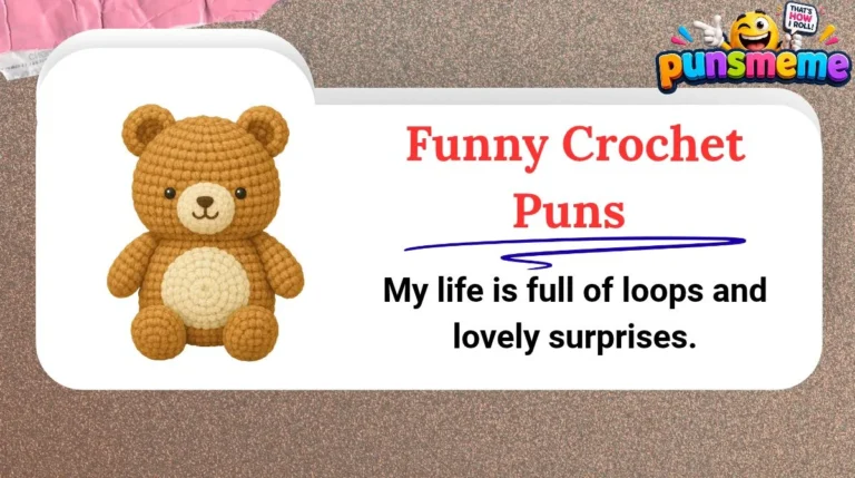Funny Crochet Puns