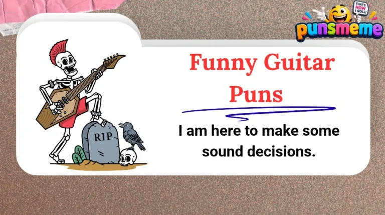 Funny Guitar Puns