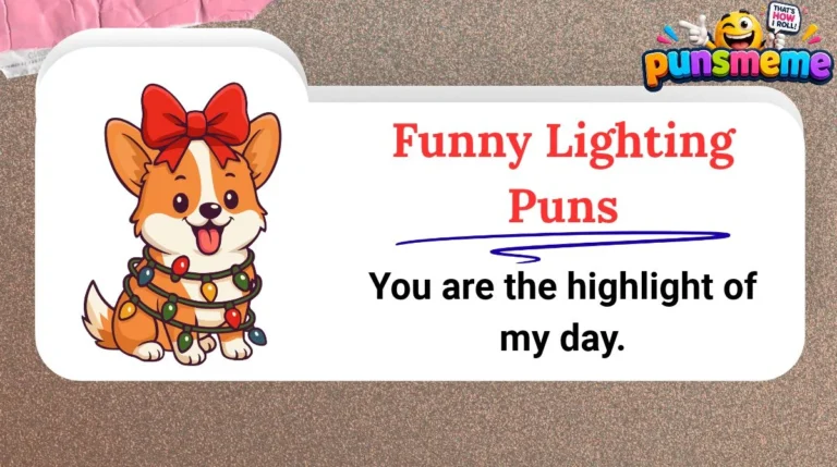Funny Lighting Puns
