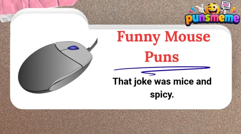 Funny Mouse Puns